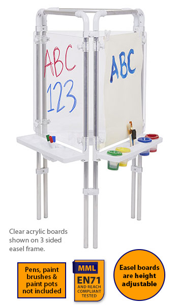 Tikk Tokk - 3 Sided Easel Frame