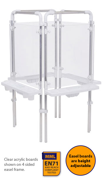 Tikk Tokk - 4 Sided Easel Frame