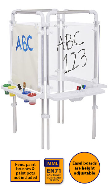 Tikk Tokk - 4 Sided Easel Set (with 4 Clear Acrylic Boards)