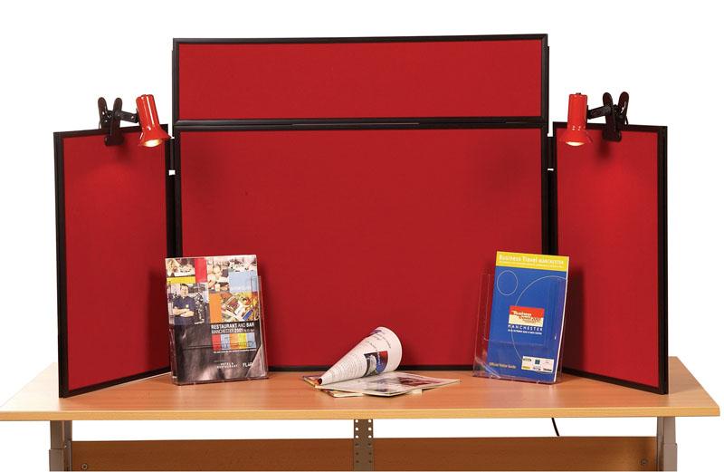 3-Panel MIDI Desktop Display Kit - PVC Frame