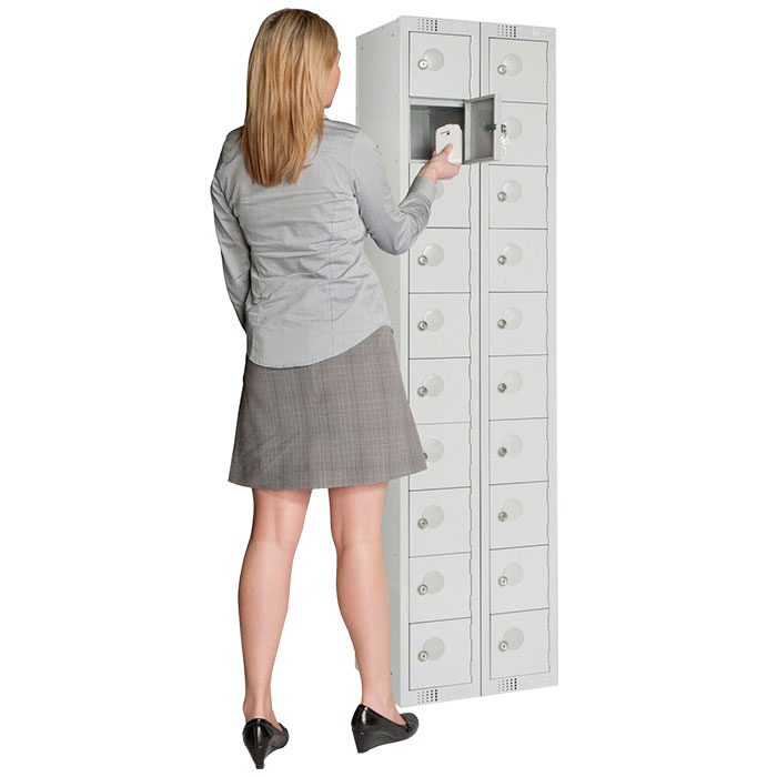 Personal Effects Steel Locker - Floor Standing