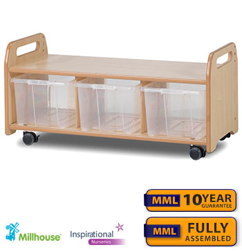 PlayScapes Mobile Low Level Storage Unit