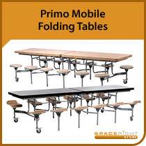 Primo Mobile Folding Table and Seating Range