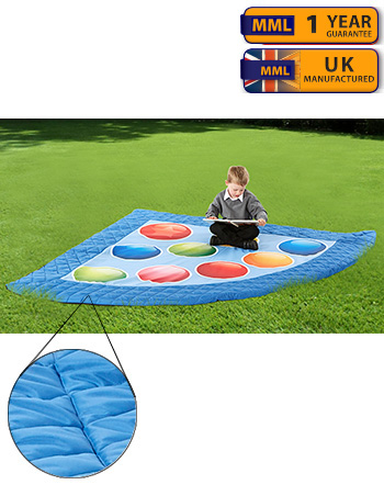 Indoor/Outdoor Quarter Circle Mat - 2000 x 2000mm 