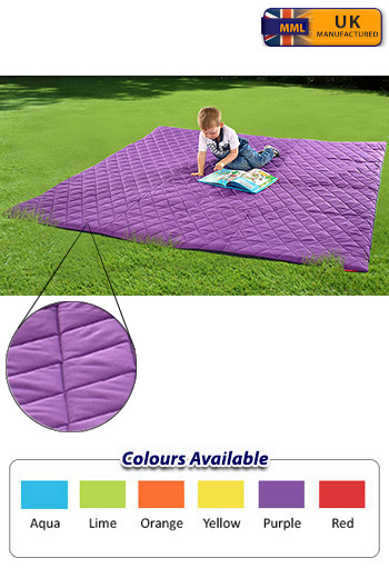Indoor/Outdoor Quilted Large Square Mat - 2000 x 2000mm