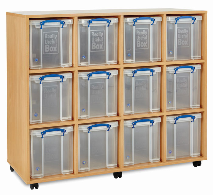 12 x 24L Really Useful Box Storage Unit