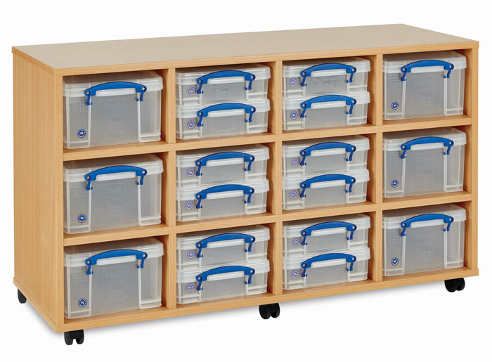 24 x 4L / 12 x 9L Combination Really Useful Box Storage Unit