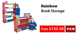 Rainbow Book Storage