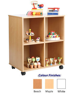 Storage Allsorts Unit with 4 Cubby Holes