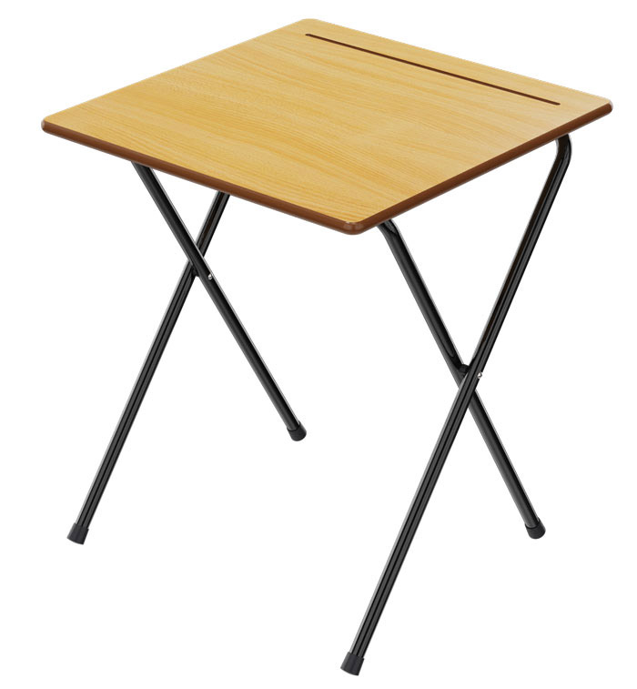 Z-Lite Premium Saftey Folding Exam Desk 600mm x 600mm