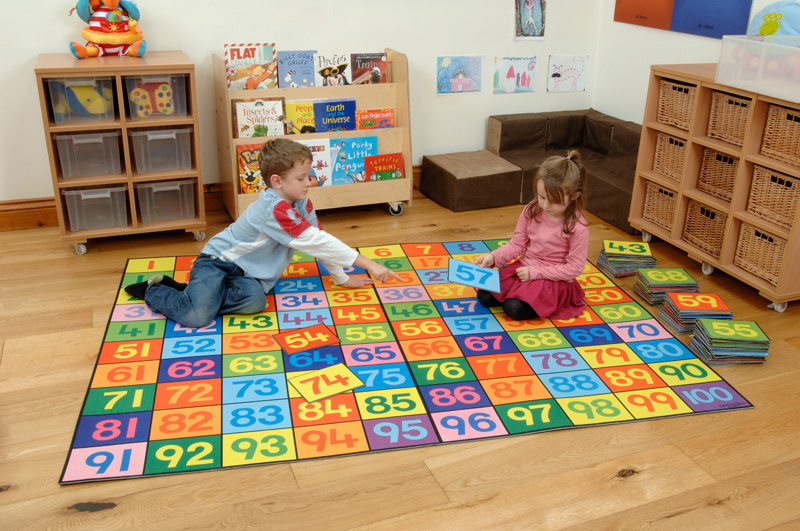 Super Giant Numbers Mat 1-100 - 2m x 1.5m