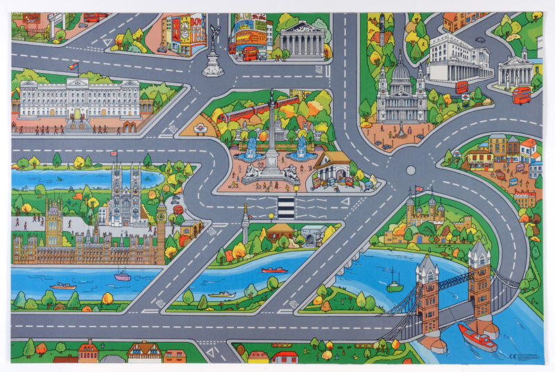 London City Playmat - 1.5m x 1m