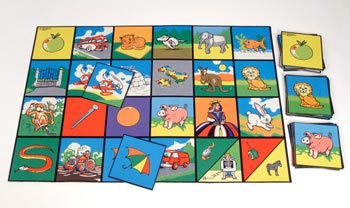 Alphabet Picture Playmat & Alphabet Picture Tiles - 1.5m x 1m