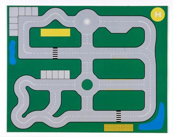 Road Plan Playmat