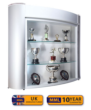 Wall-Mounted Trophy Showcase