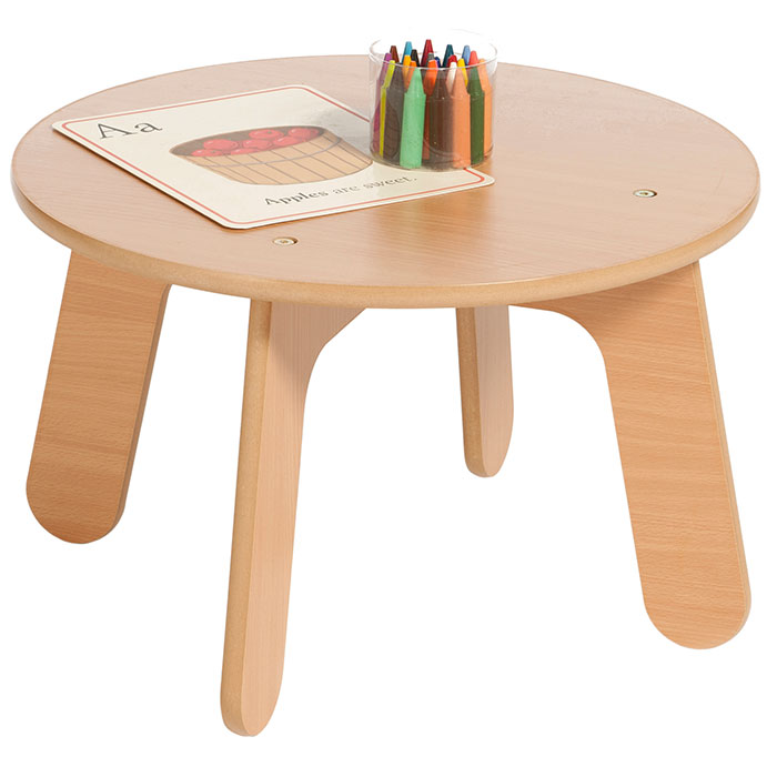 Small Round Maple Table