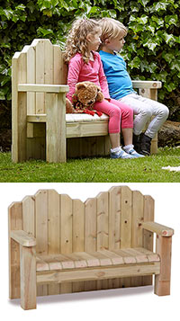 Outdoor Storytelling Bench