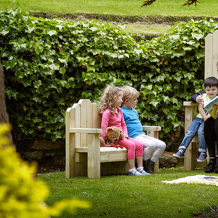 Outdoor Storytelling Bench