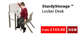 SturdyStorage™ Locker Desks