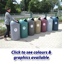 90 Litre Twist Litter Bin