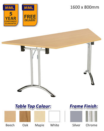 Union Folding Table - Trapezoidal