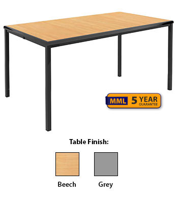 760mm High (Age 14 - Adult) PU Edge Flat Pack Classroom Tables 