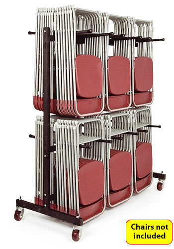 Titan Folding Chair Trolley - Holds 140 Chairs