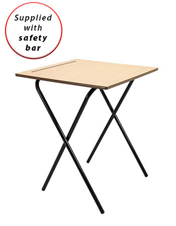 Titan Single Premium Desk (Supplied with safety bar)