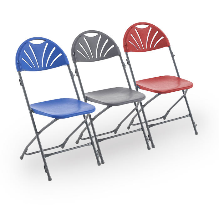 Titan Fan Back Folding Chair