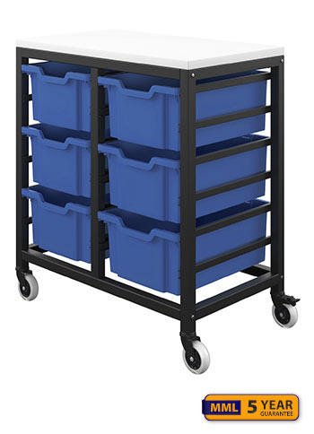 Titan Storage Unit with 6 Deep Trays