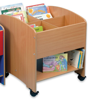 Kinderbox with Shelf (4 compartments)