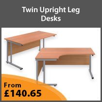 Twin Upright Desks