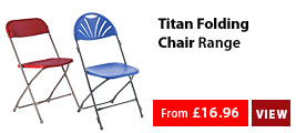 Titan Folding Chair Range