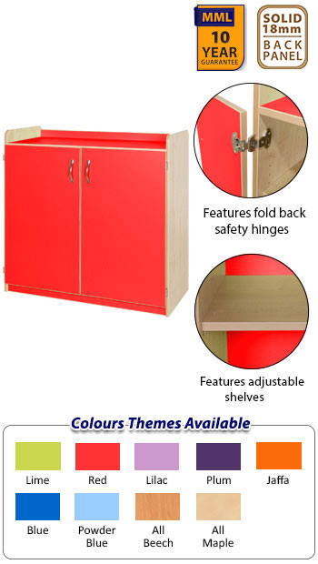 KubbyClass Wide Two Door Cupboard