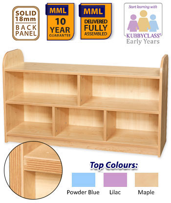 KubbyClass 2 Tier Extra Wide Shelving