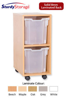 Sturdy Storage Cubbyhole Storage with Jumbo Trays - 2 Tray Single Unit