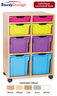 Study Storage Cubbyhole Unit with 8 Variety Trays