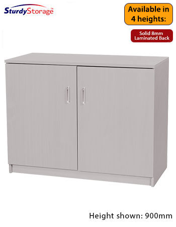 Sturdy Storage - Grey 1000mm Wide Premium Cupboard