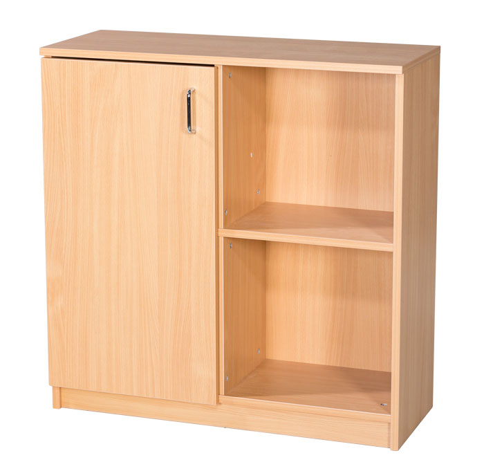 Sturdy Storage - 914 x 858mm Open Storage with Left Side Cupboard