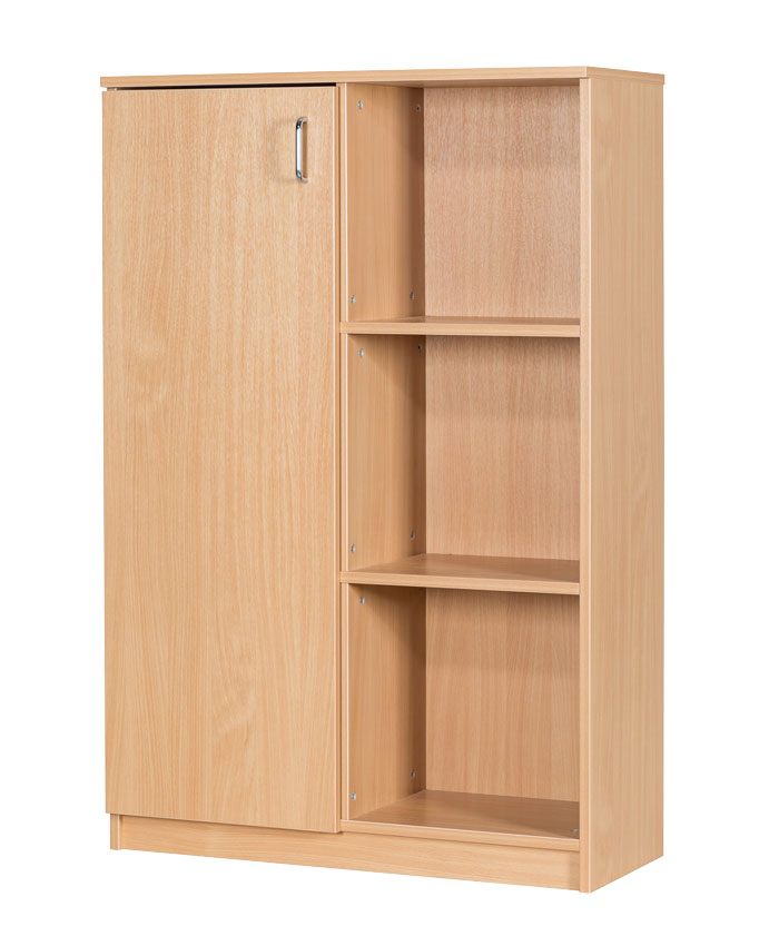 Sturdy Storage - 1312 x 858mm Open Storage with Left Side Cupboard