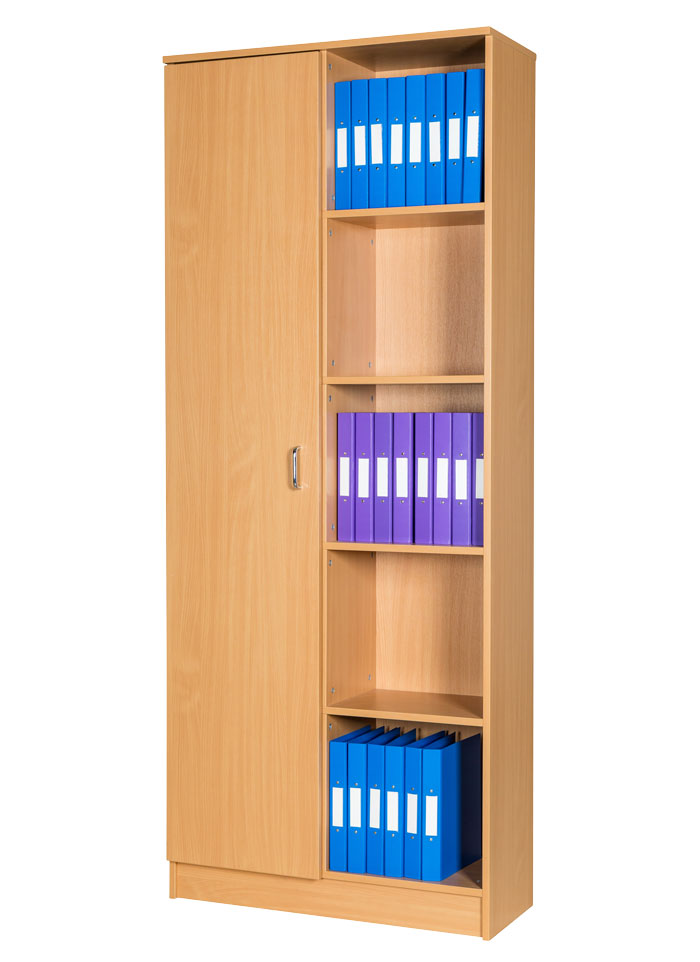 Sturdy Storage - 2108 x 858mm Open Storage with Left Side Cupboard