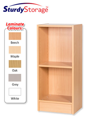 Sturdy Storage 900mm High Narrow Bookcase