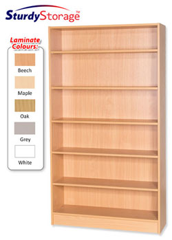 Sturdy Storage Bookcase - 1800mm High