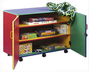 Multicolour Lockable Storage Unit