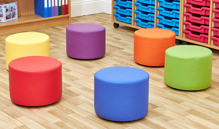 Acorn Early Years Mini Dot Foam Seats - (Set of Six)