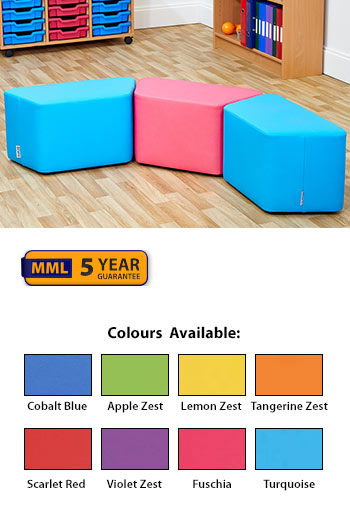 Acorn Primary Trapezoidal Foam Seat (Set of Three)