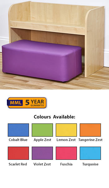 Acorn Early Years Activity Bench with Beam Seat
