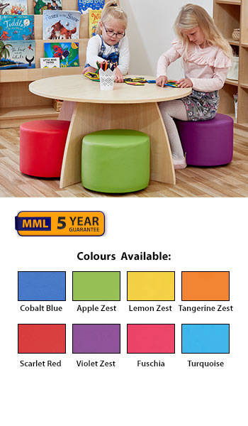 Acorn Early Years Activity Table with Four Dot Seats