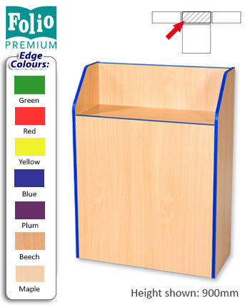 Folio Premium Library Blanking Unit 750mm Wide - 5 Heights
