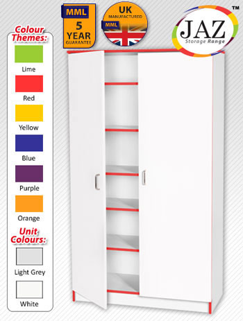 Jaz Storage Range - Triple Width Large Cupboard